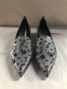 Nicholas Kirkwood Beya Star Jacquard Heels. EU 39 1/2 RRP £325.00