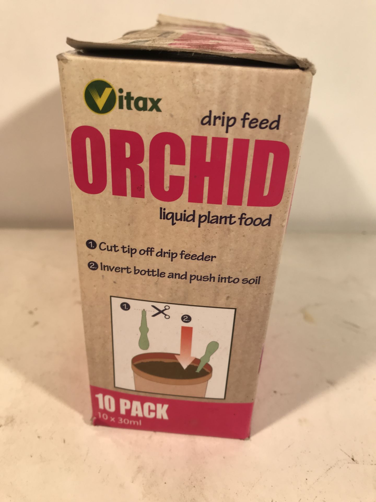 2 x Orchid Drip Feed Liquid Plant Food Packs (10 Packs) - Image 3 of 3