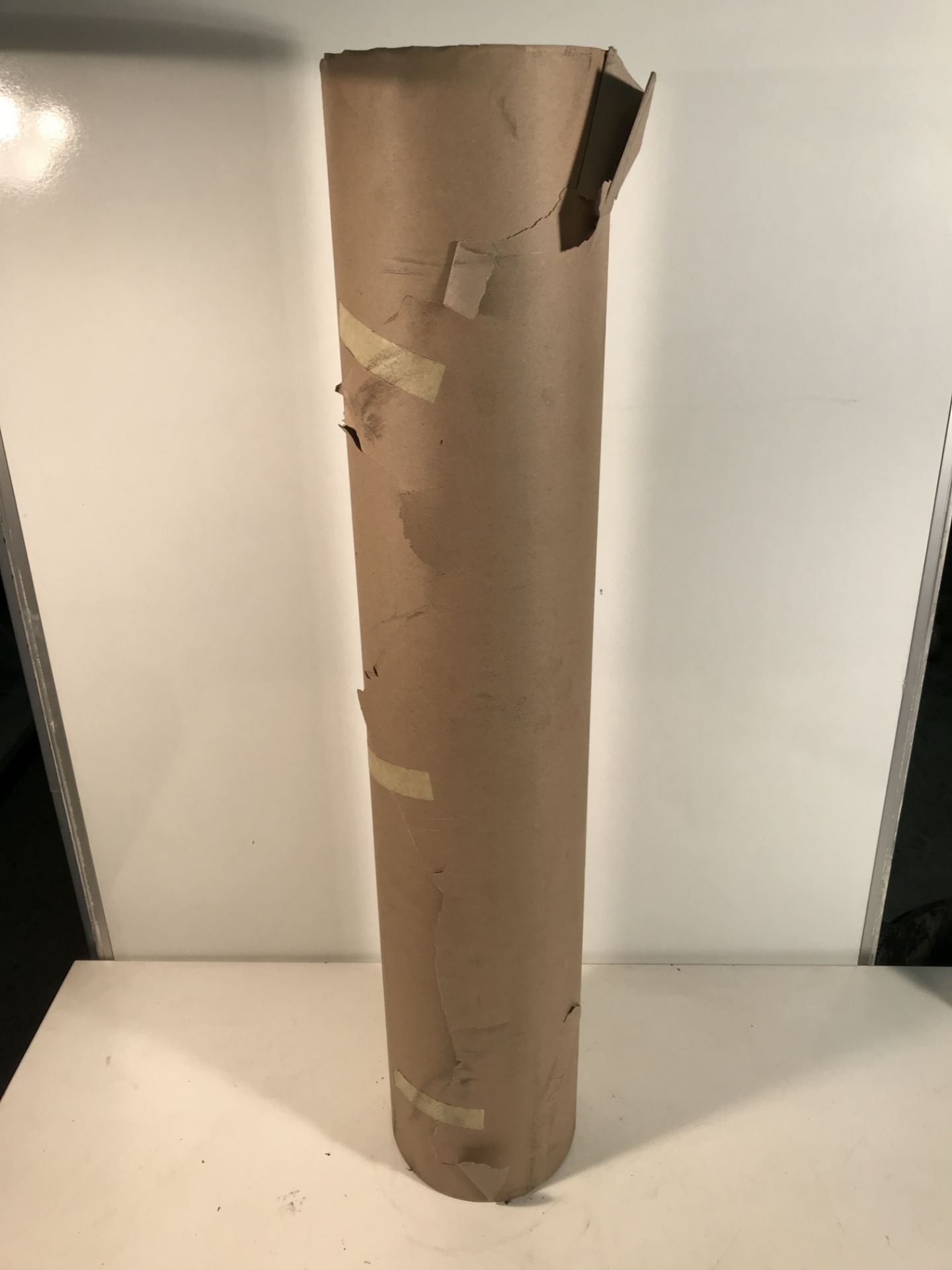 Large Roll of Brown Packaging Paper