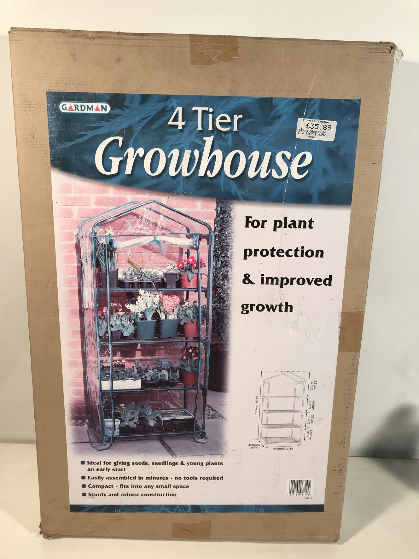 4 Tier Grow house