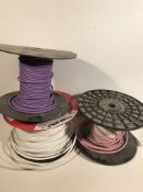 3 x Various Wire Spools