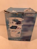 Sabichi Essentials 3 Tier Steamer