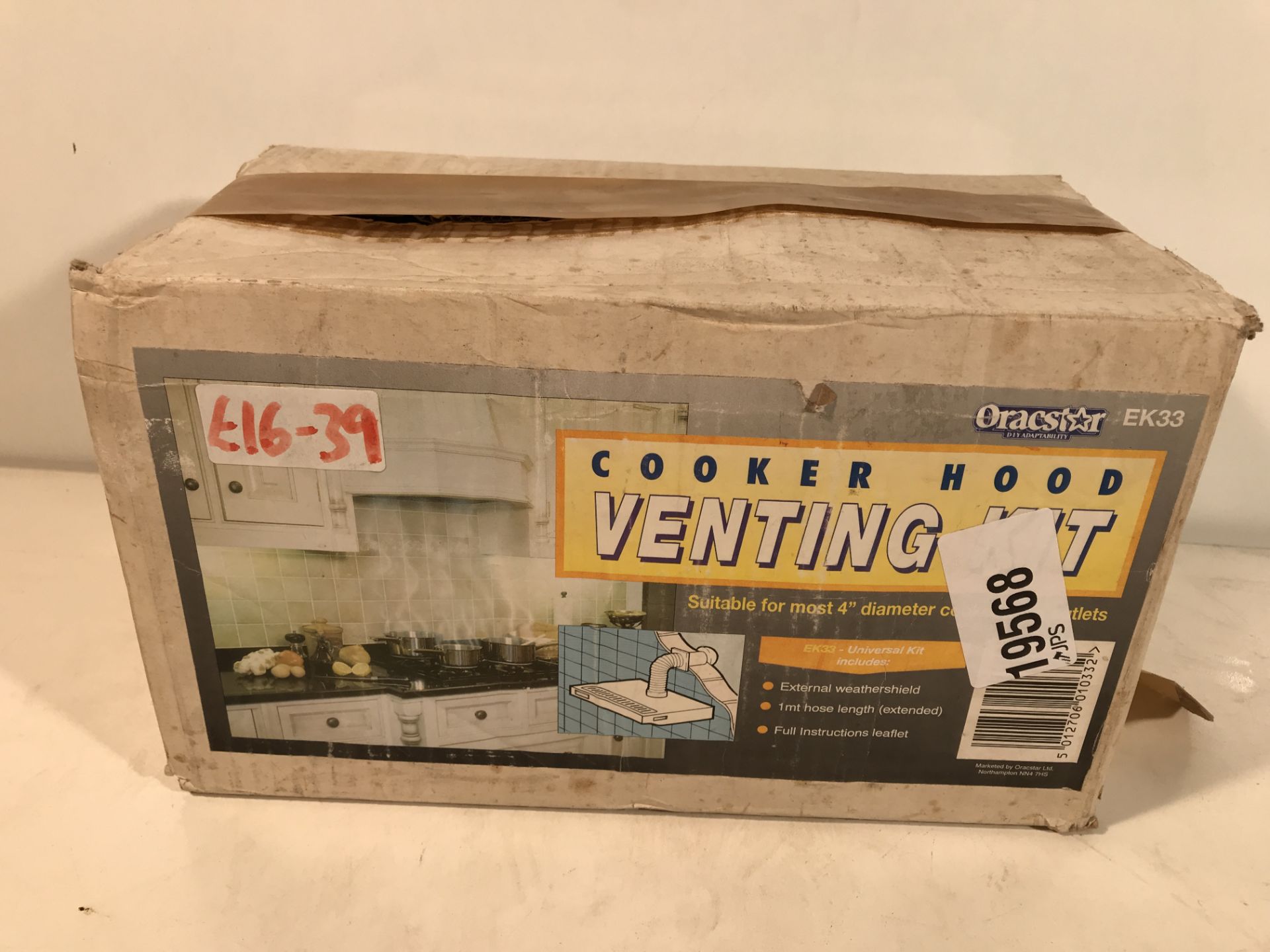 Cooker Hood Venting Kit