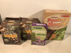 7 Boxes of Various Fertilisers