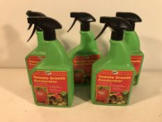 5 x Tomato Grow Accelerator Spray Bottles (1Ltr)