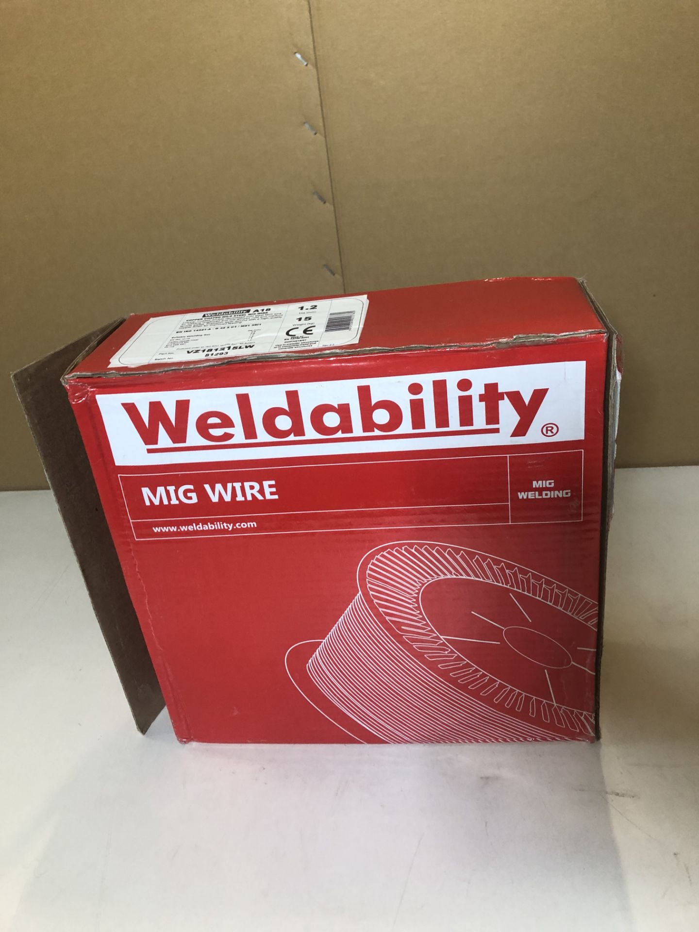 2 x Weldability Sif VZ181215LW A18/G3Si1 MIG Wire 1.2mm 15kg