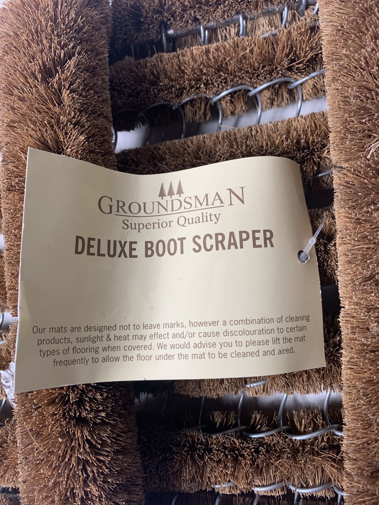 Boot Scraper Groundsman Outdoor Deluxe Mat - Image 2 of 2