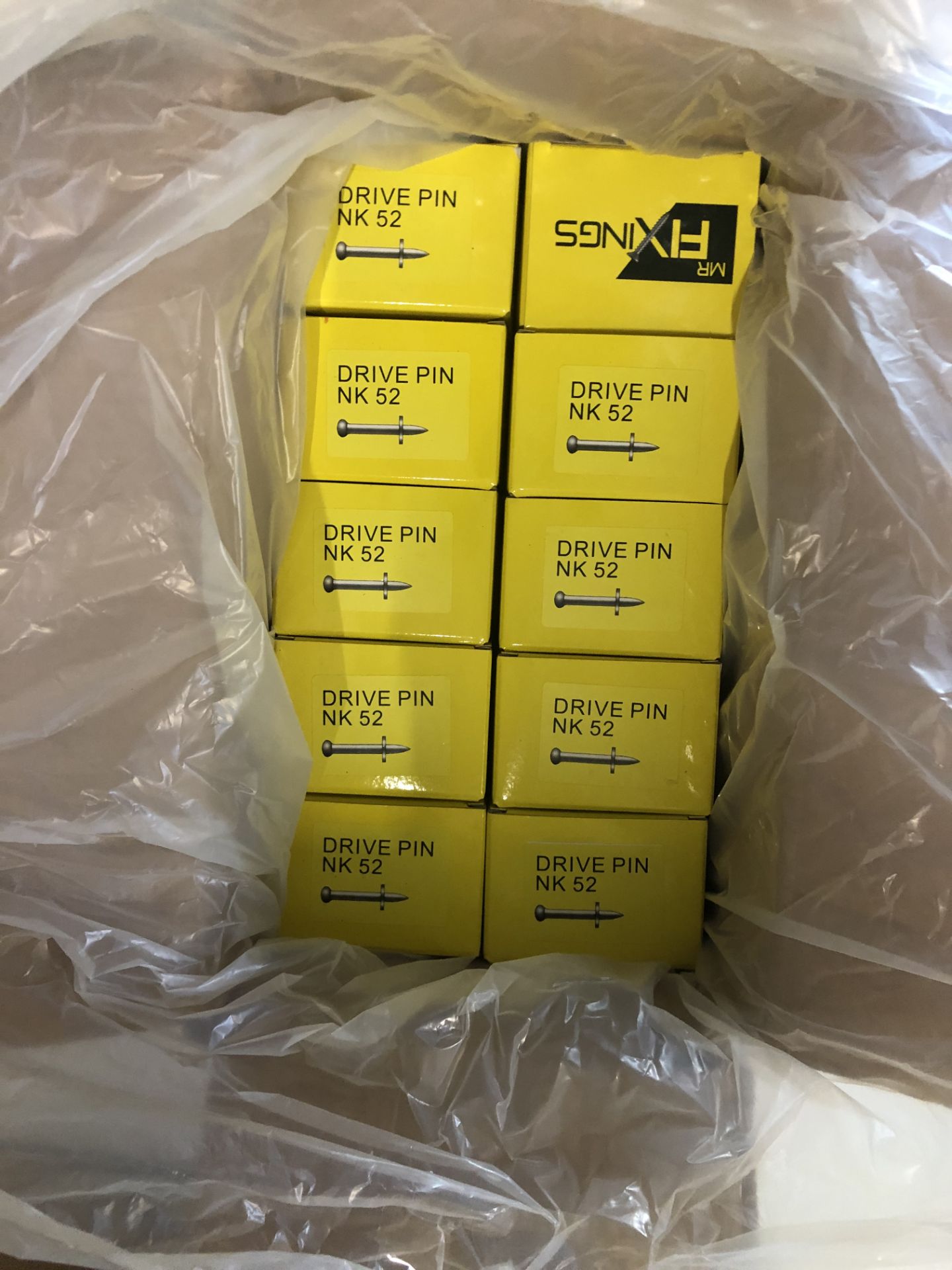 10 x Boxes Of Mr Fixings NK 52 Drive Pins