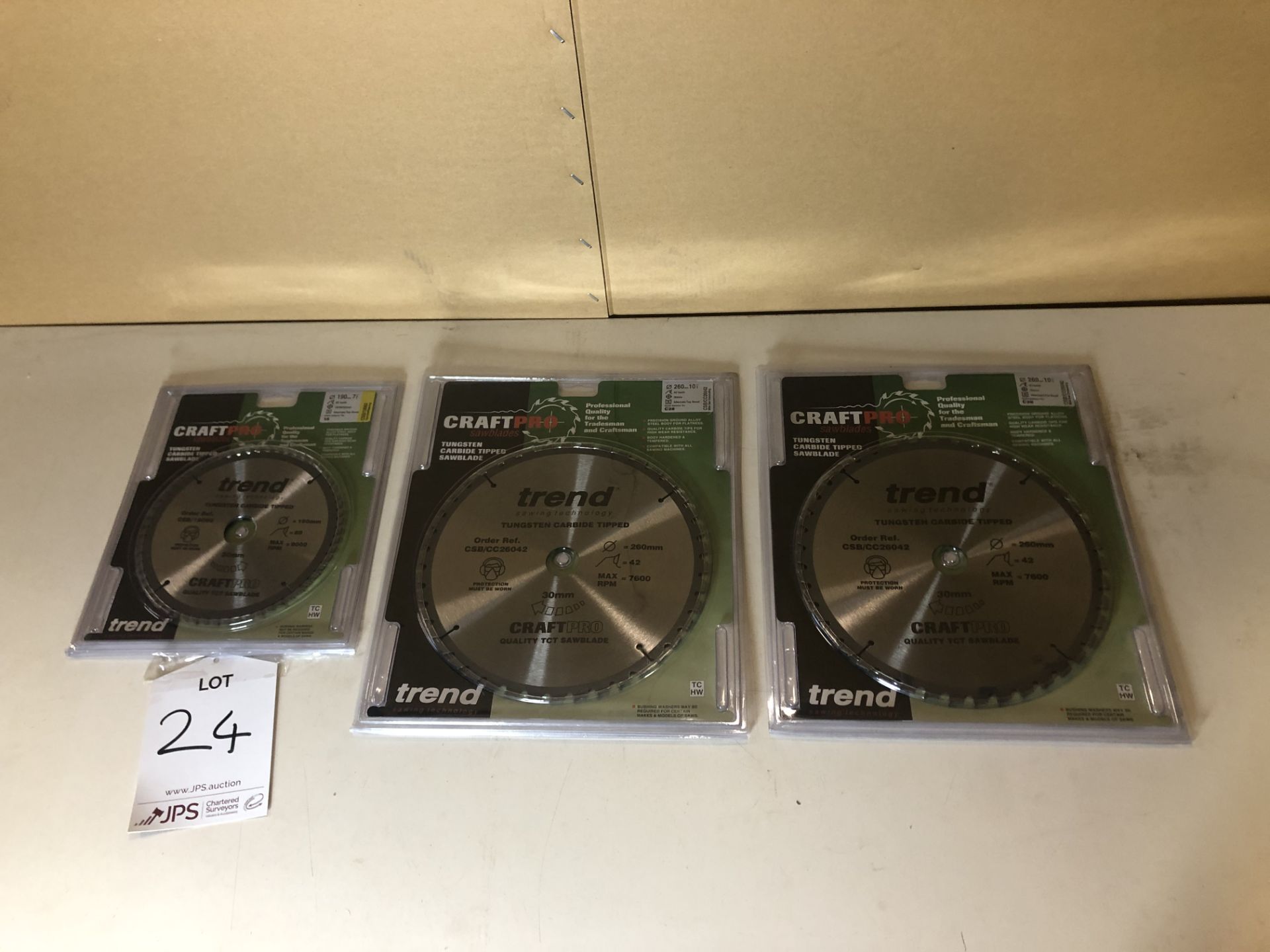 Mixed Lot Of Trend Craft Pro Saw Blades. See description.