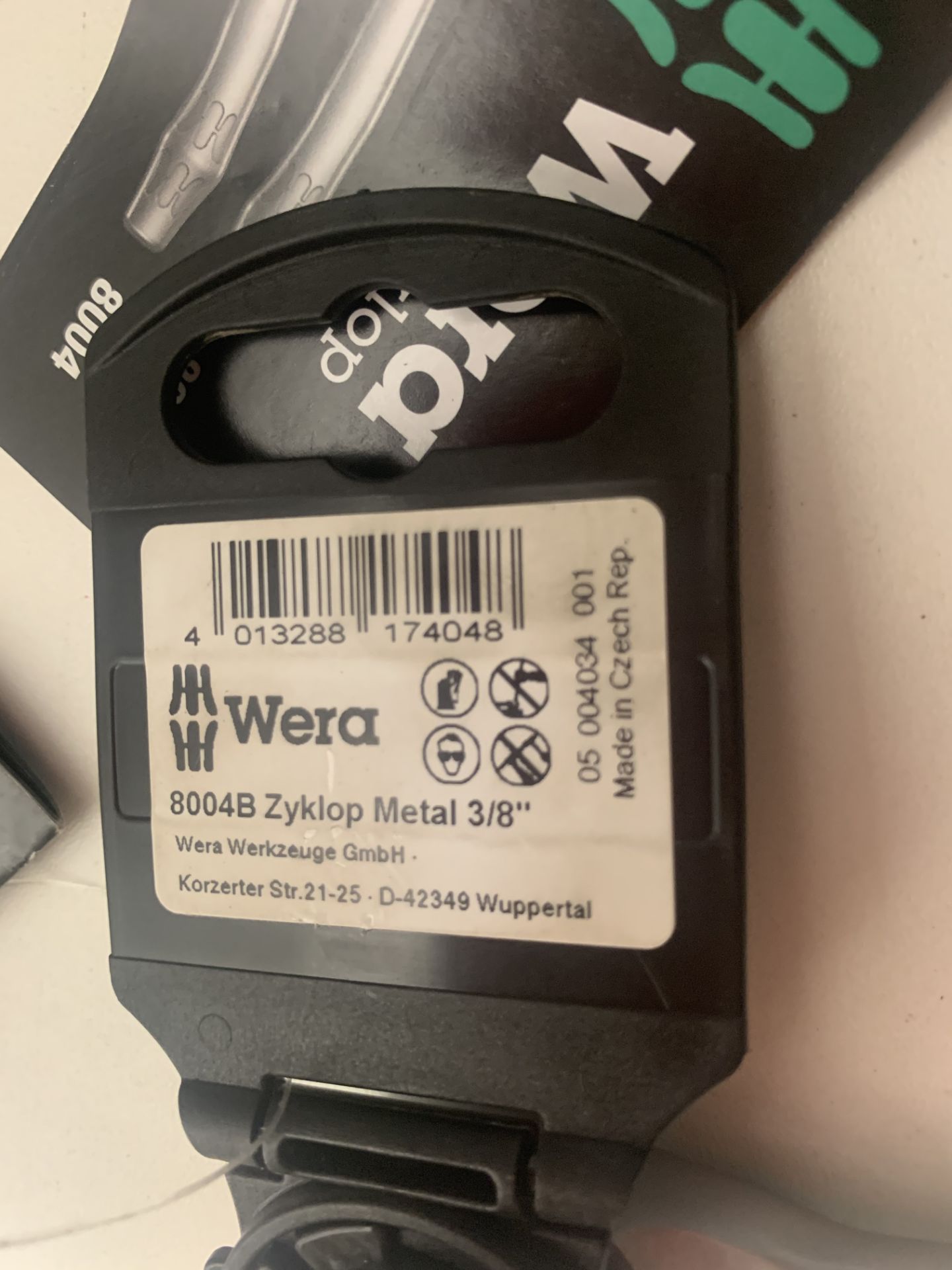 3 x Various Sized Wera Square Drive With Ratchets - Image 4 of 4