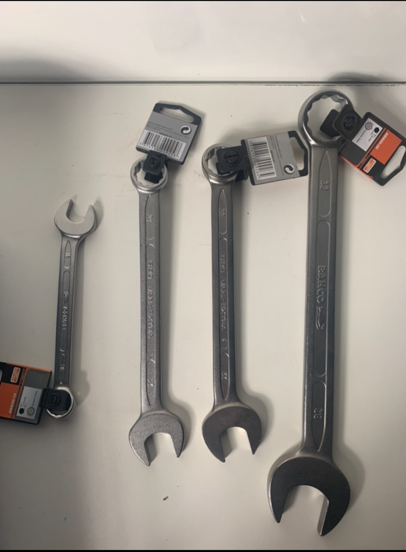 16 x Bahco Combi Spanners - Image 2 of 3