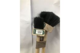 4 x Forester 5'' Long Handled Tar Brushes