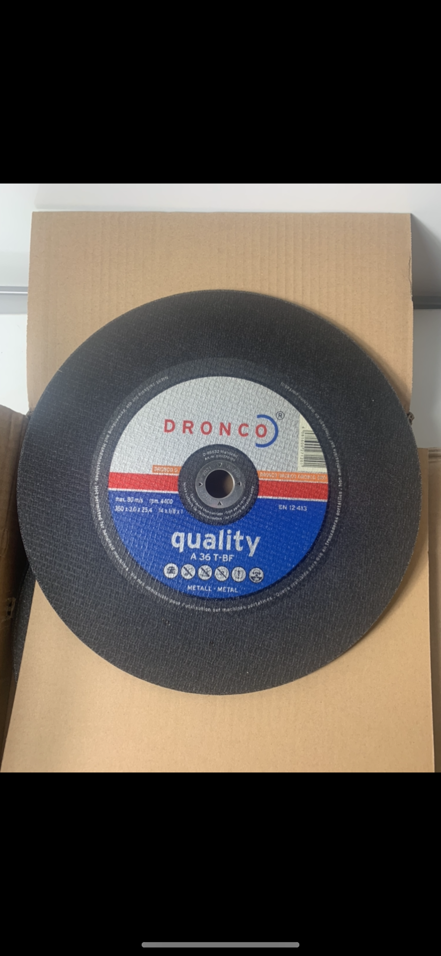 10 x Dronco Metal Cutting Discs