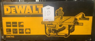 DeWalt DWE7485L Table Saw