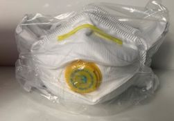 15 x Eeswift P3V Respirator Valved Masks