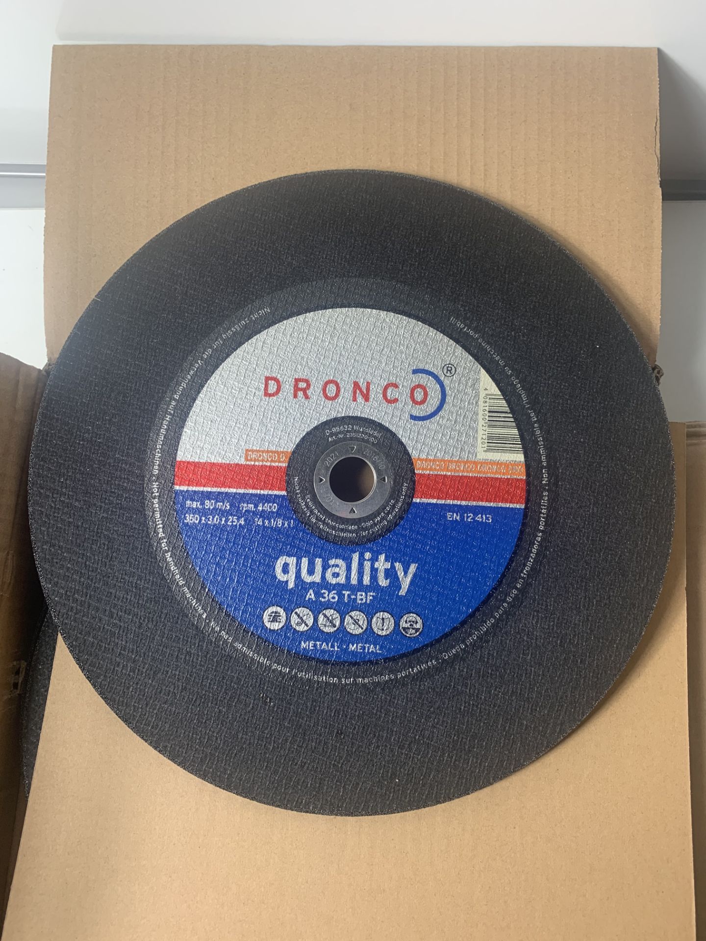 10 x Dronco Metal Cutting Discs