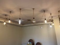 9 Light Cluster Ceiling Pendant