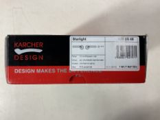 5 x Karcher Design Starlight R38 Stainless Steel Set Of Door Handles