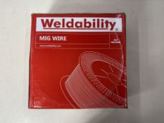 2 x Weldability Sif VZ181215LW A18/G3Si1 MIG Wire 1.2mm 15kg