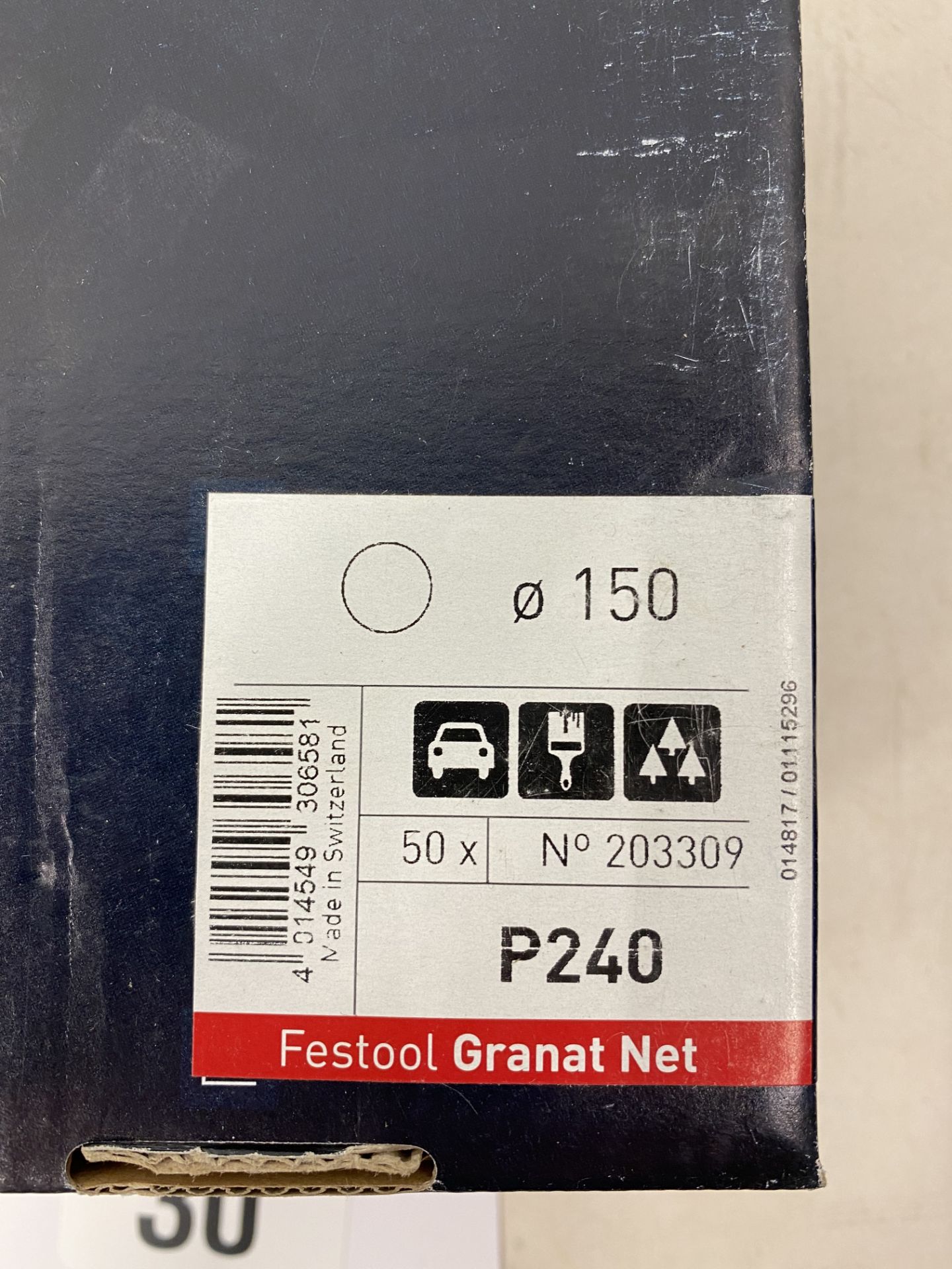 Festool 203309 Festool Sanding Discs STF D150 P240 Granat ( Box Of 50 )