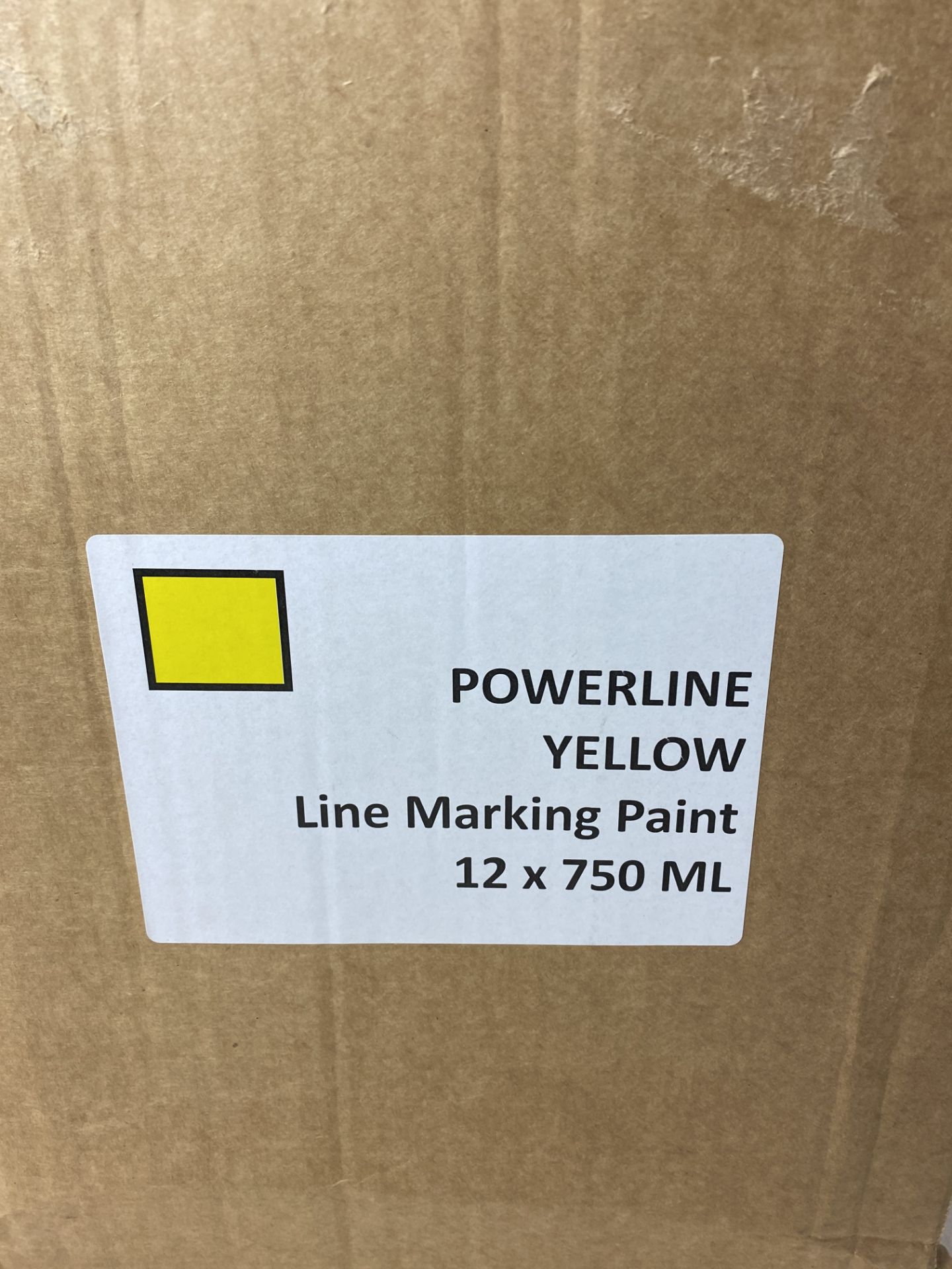 12 x Powerline Yellow Line Marking Paint - Image 3 of 3