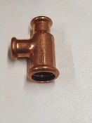 Mixed Lot Of Copper Sanha Pipe Fittings