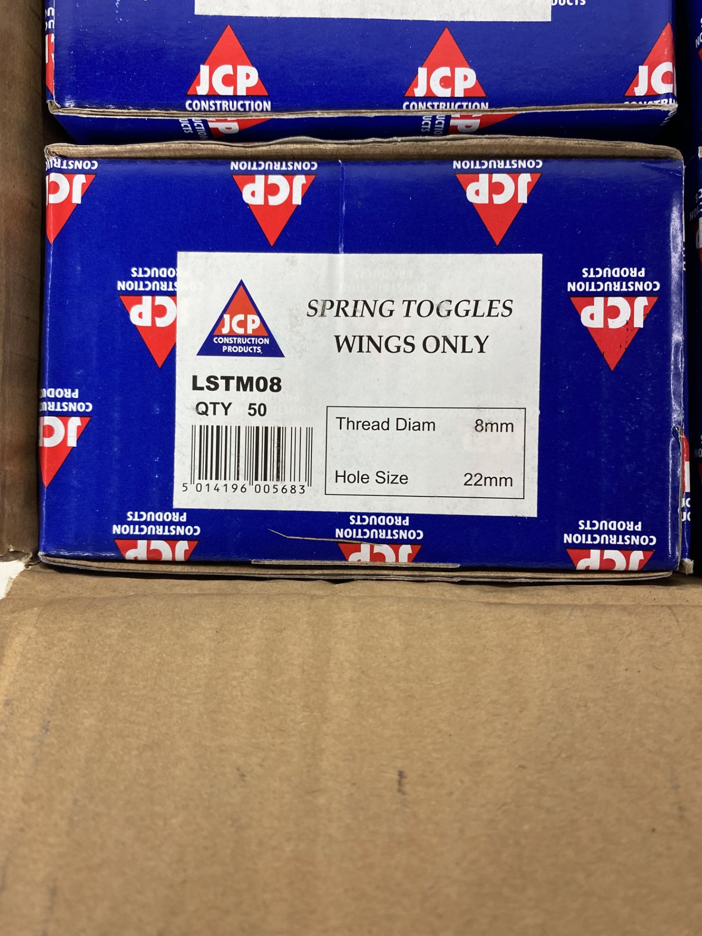 10 x Boxes Of JCP Spring Toggle Head Wings Only ( 50 Per Box )