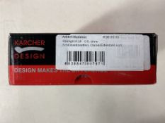 5 x Karcher Design Starlight R38 Stainless Steel Set Of Door Handles