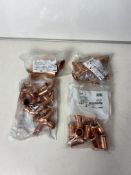 Mixed Lot Of Copper Sanha Pipe Fittings