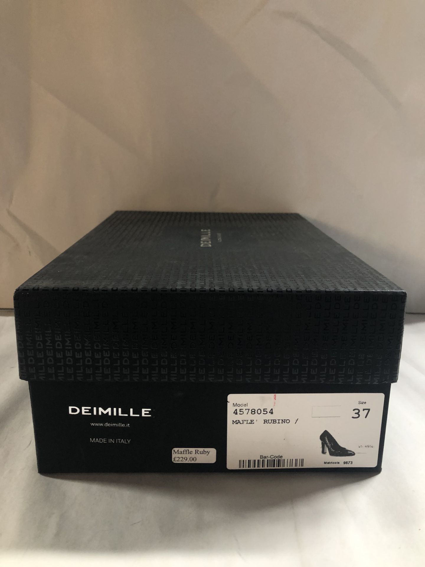 Deimille Maffle Ruby Heels. EU 37 RRP £229.00 - Image 2 of 2