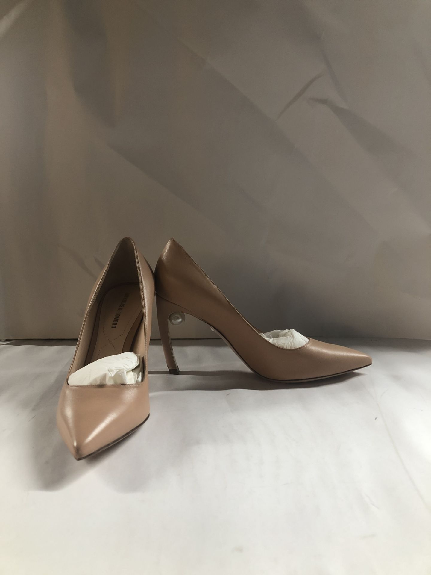 Nicholas Kirkwood Mira Nude Heels.EU 37 RRP £525.00