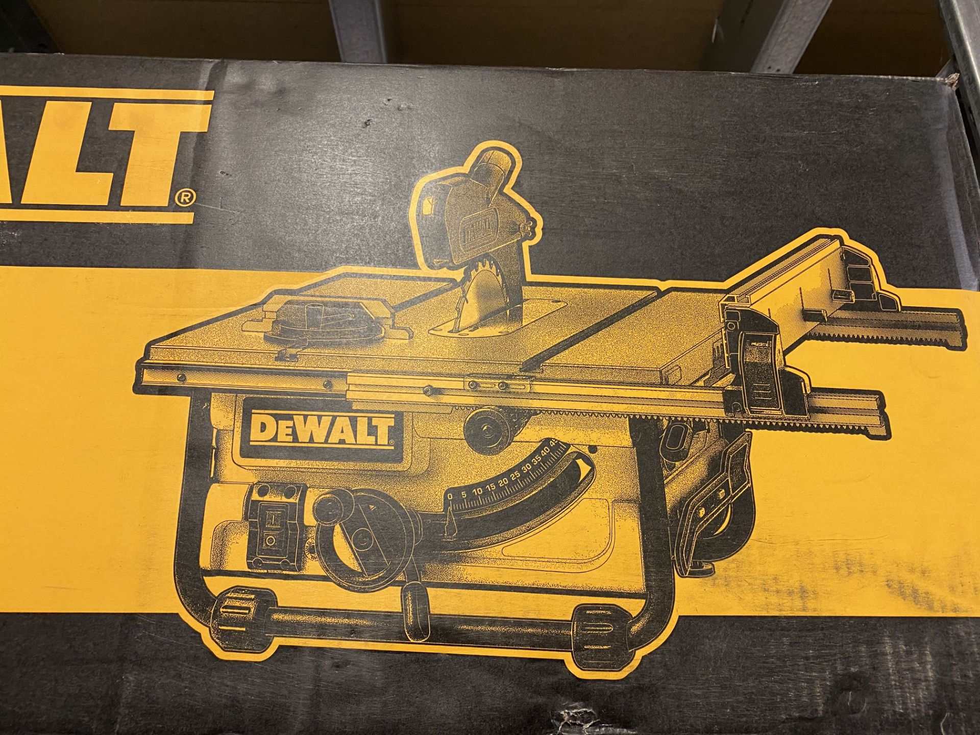 DEWALT DWE745-GB 1700W COMPACT 240V TABLE SAW (210MM X 30MM) 610MM MAX RIP - Image 4 of 4