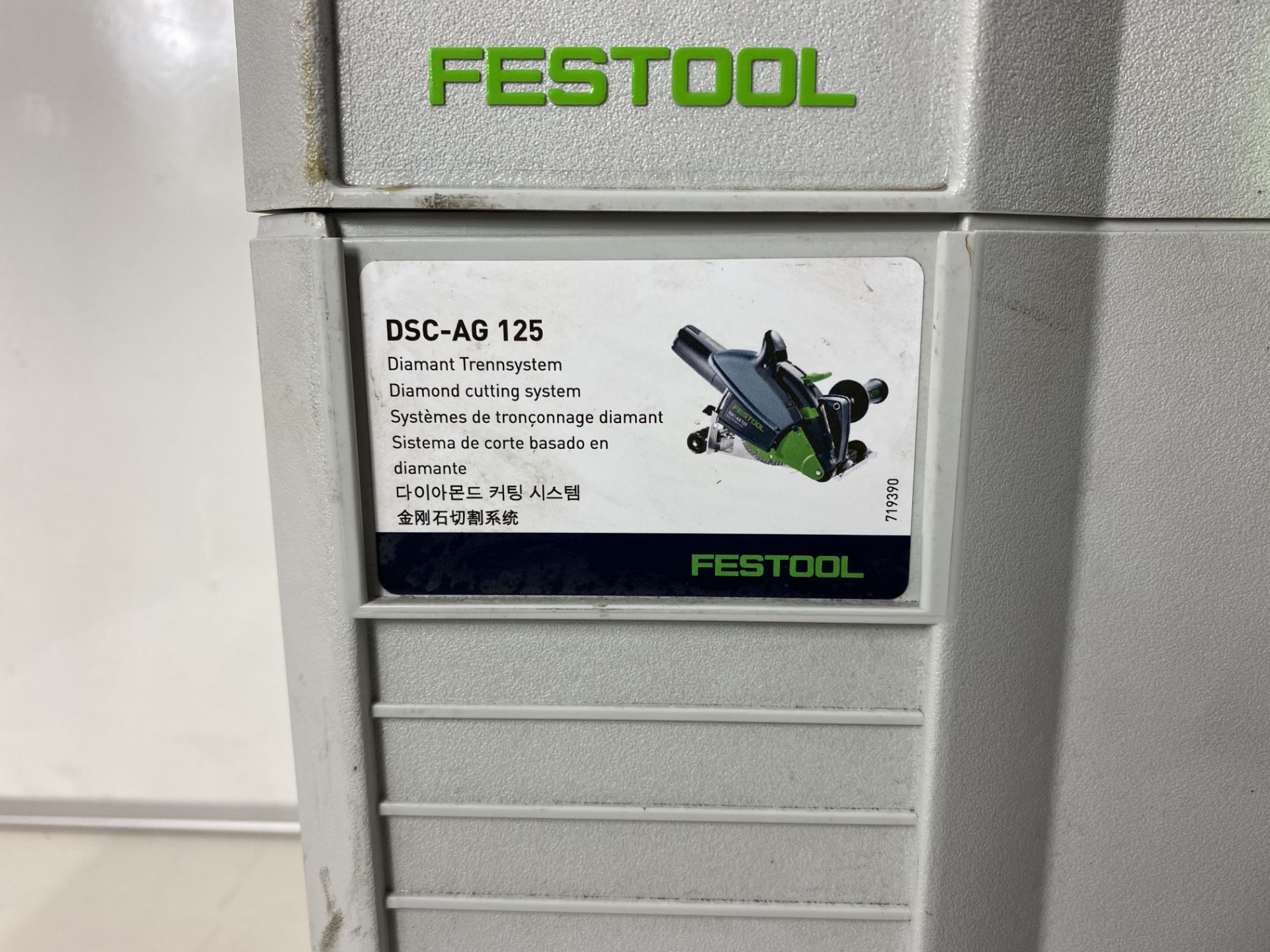 Festool Diamond Cutting System DSC-AG 125 Plus 240v 574807 - Image 4 of 6