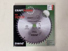 5 x Trend CRAFTPRO Wood Cutting Saw Blade 300mm 48T 30mm