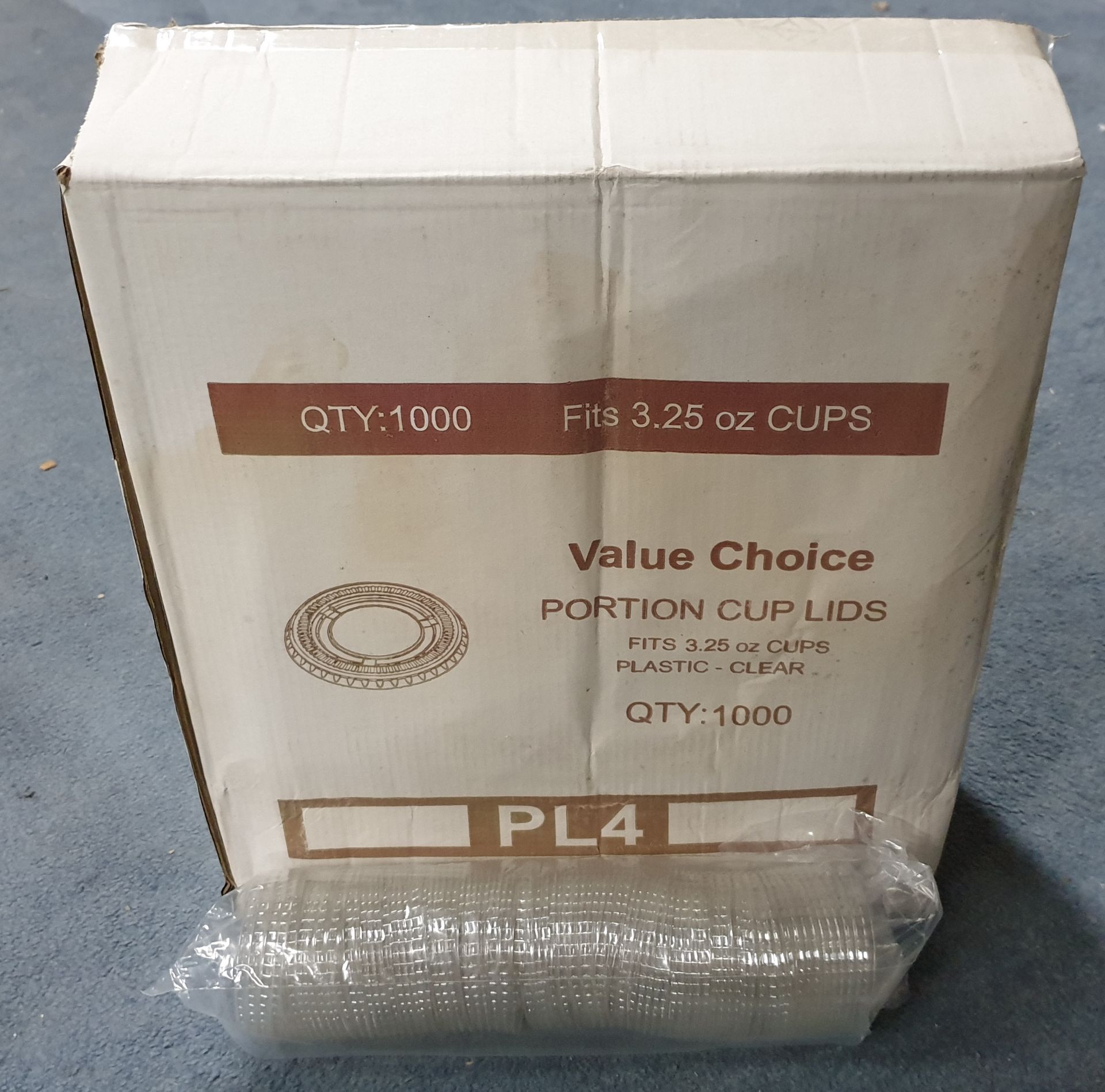 2 x Boxes of Portion Cups/Lids by Value Choice | DSP67 | DSP68 - Image 2 of 2