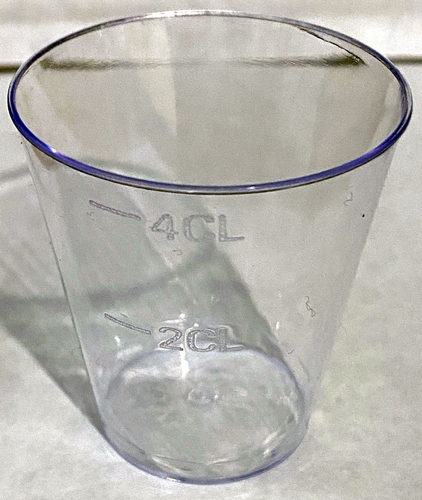 2 x Boxes of 800 Crystal 5cl Plastic Shot Glass by Plasware | DSP20 - Image 2 of 4