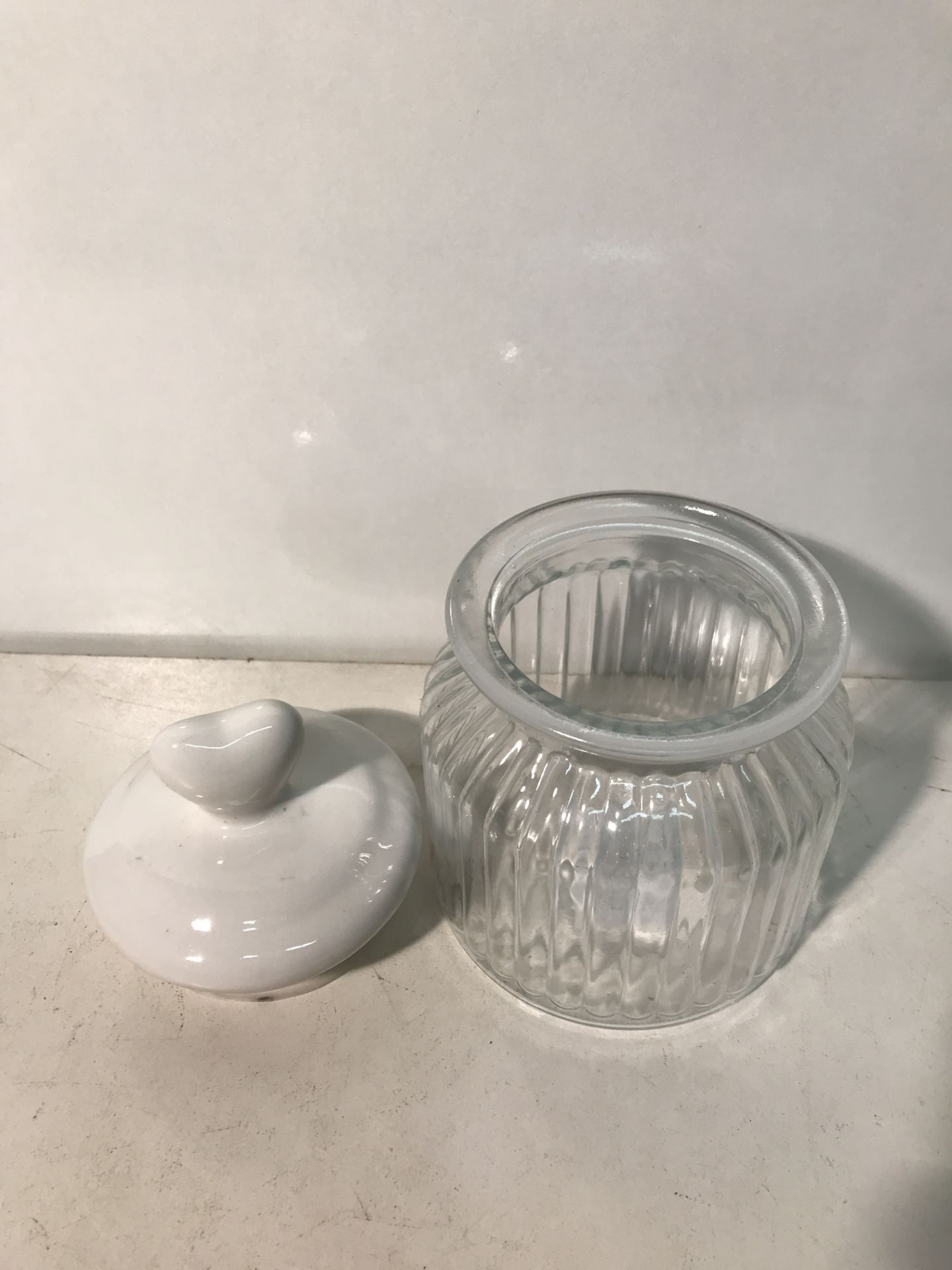 12 x Glass Jars with Porcelain Lids - Image 3 of 3