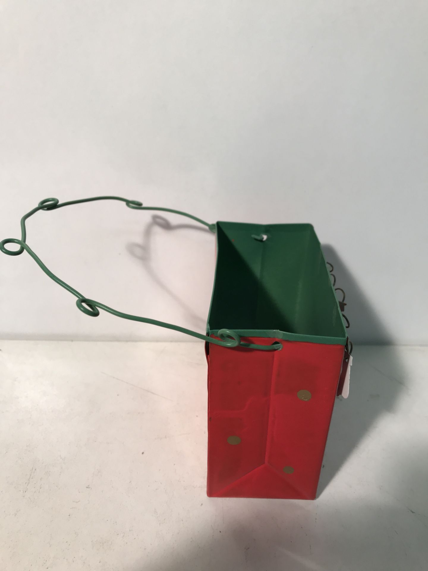 5 x Tin Christmas Hanging Buckets | RRP £24.75 - Image 2 of 4