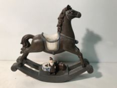 Christmas Themed Rocking Horse