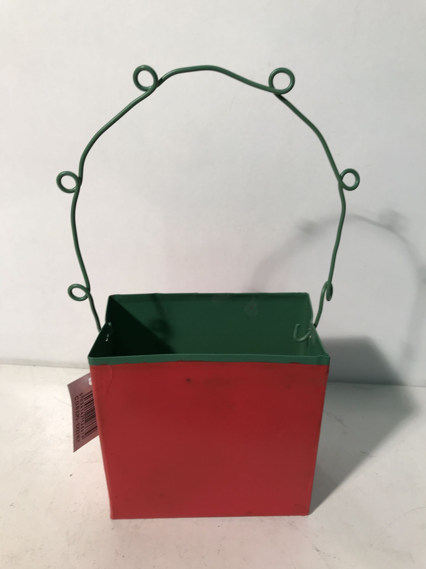 5 x Tin Christmas Hanging Buckets | RRP £24.75 - Image 3 of 4