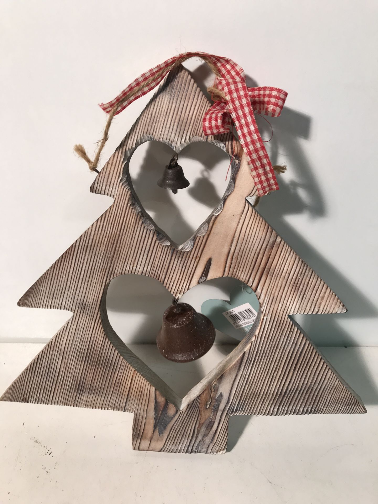 20 x Jingle Bells Heart Hanging Christmas Tree Decoration | RRP £59.00 - Image 2 of 3