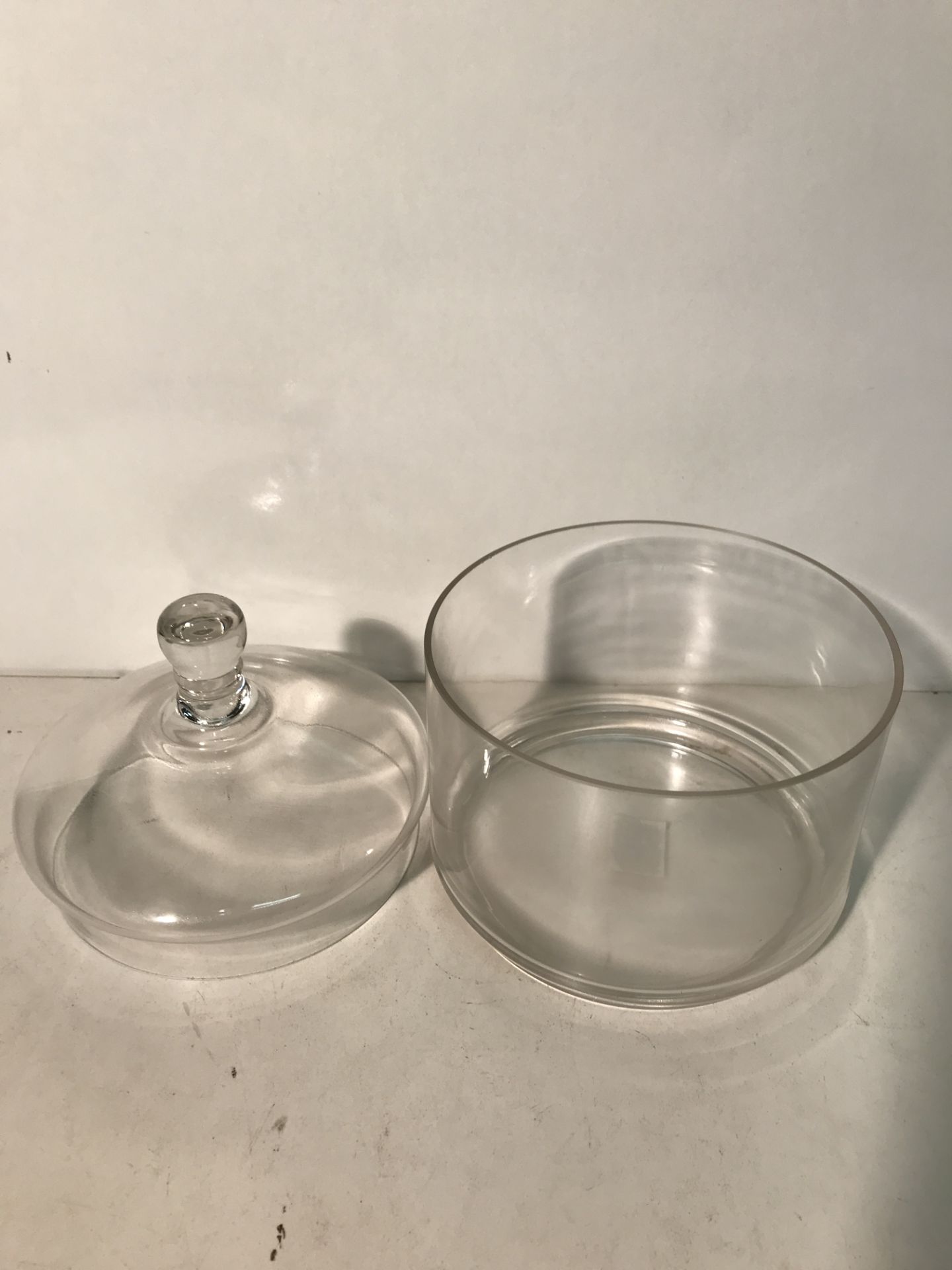 8 x Glass Bonbon Jars with Lids - Image 2 of 3