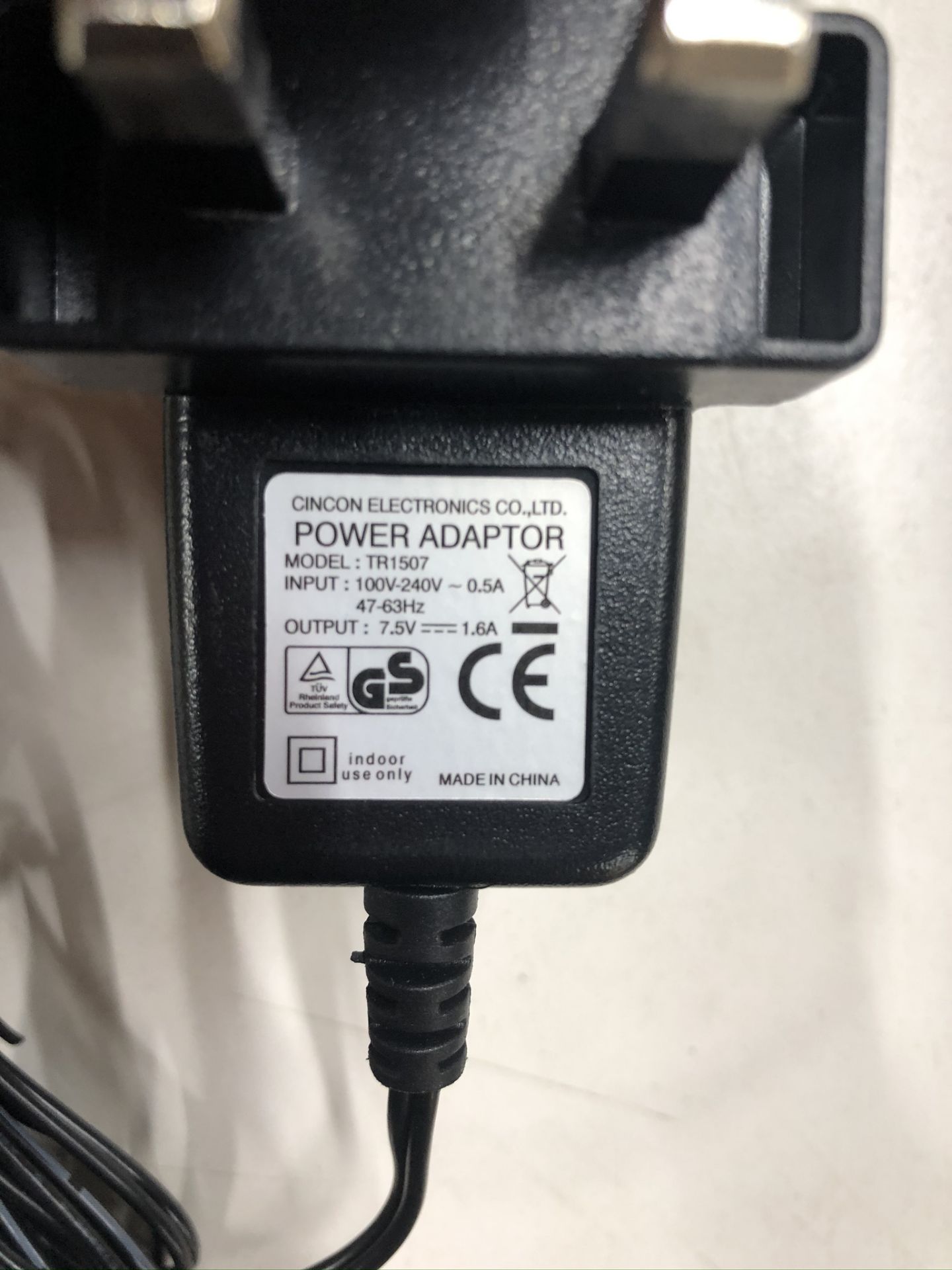 92 x TR1507 UK Power Adapters - Image 5 of 5
