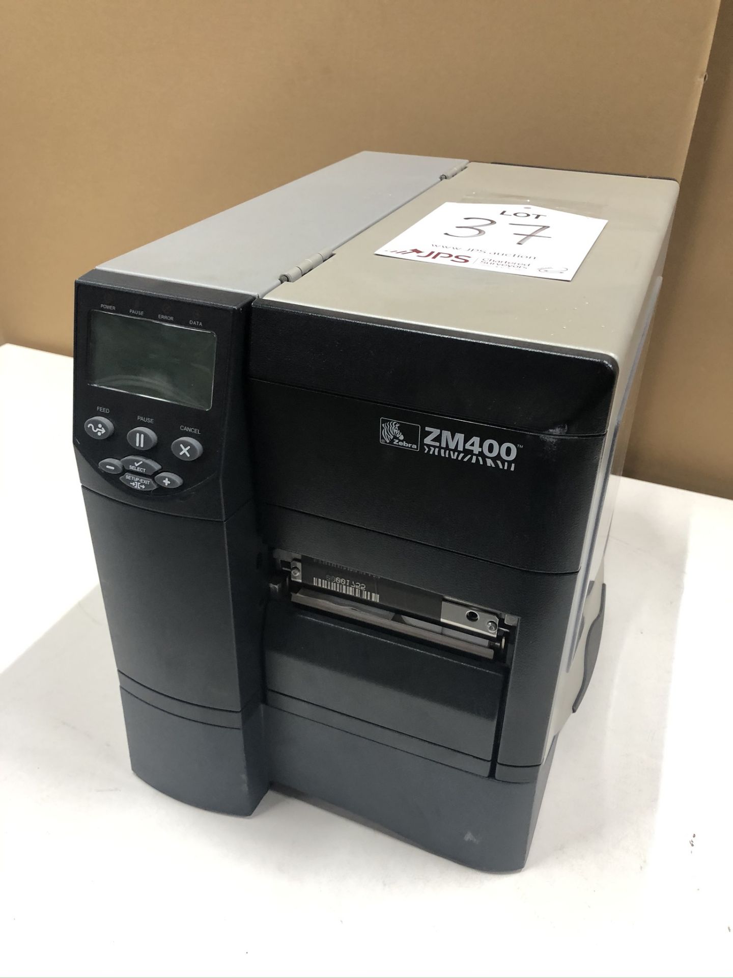 Zebra ZM400 Industrial Barcode Label Printer - Image 2 of 4