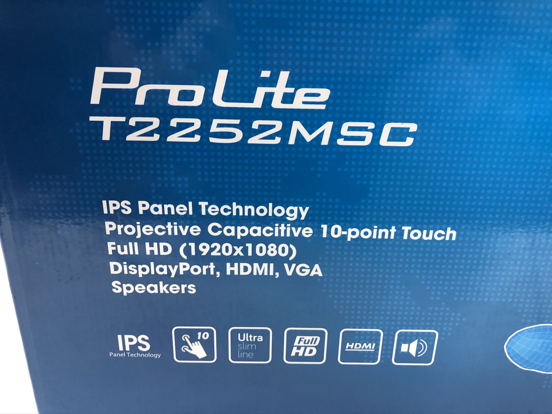 Iiyama Prolite T2252MSC-B1 Touchscreen Computer Monitor - Image 3 of 4