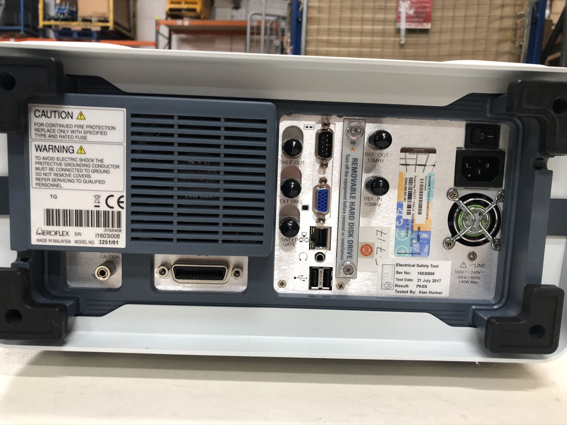 Aeroflex 3251 Spectrum Analyzer - Image 5 of 5