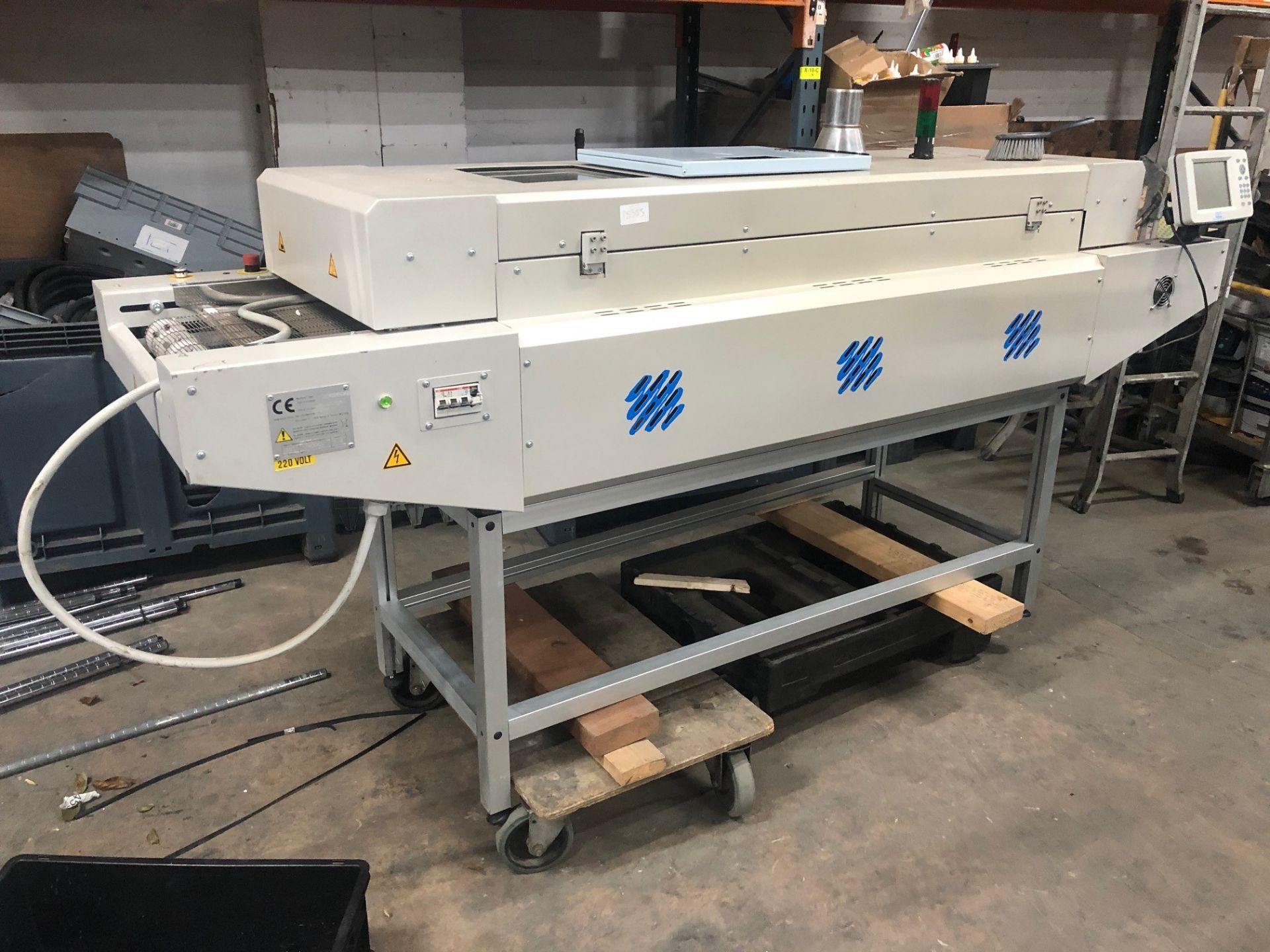 Blundell TSW 1250A Reflow Oven w/ Monitor - Image 2 of 8