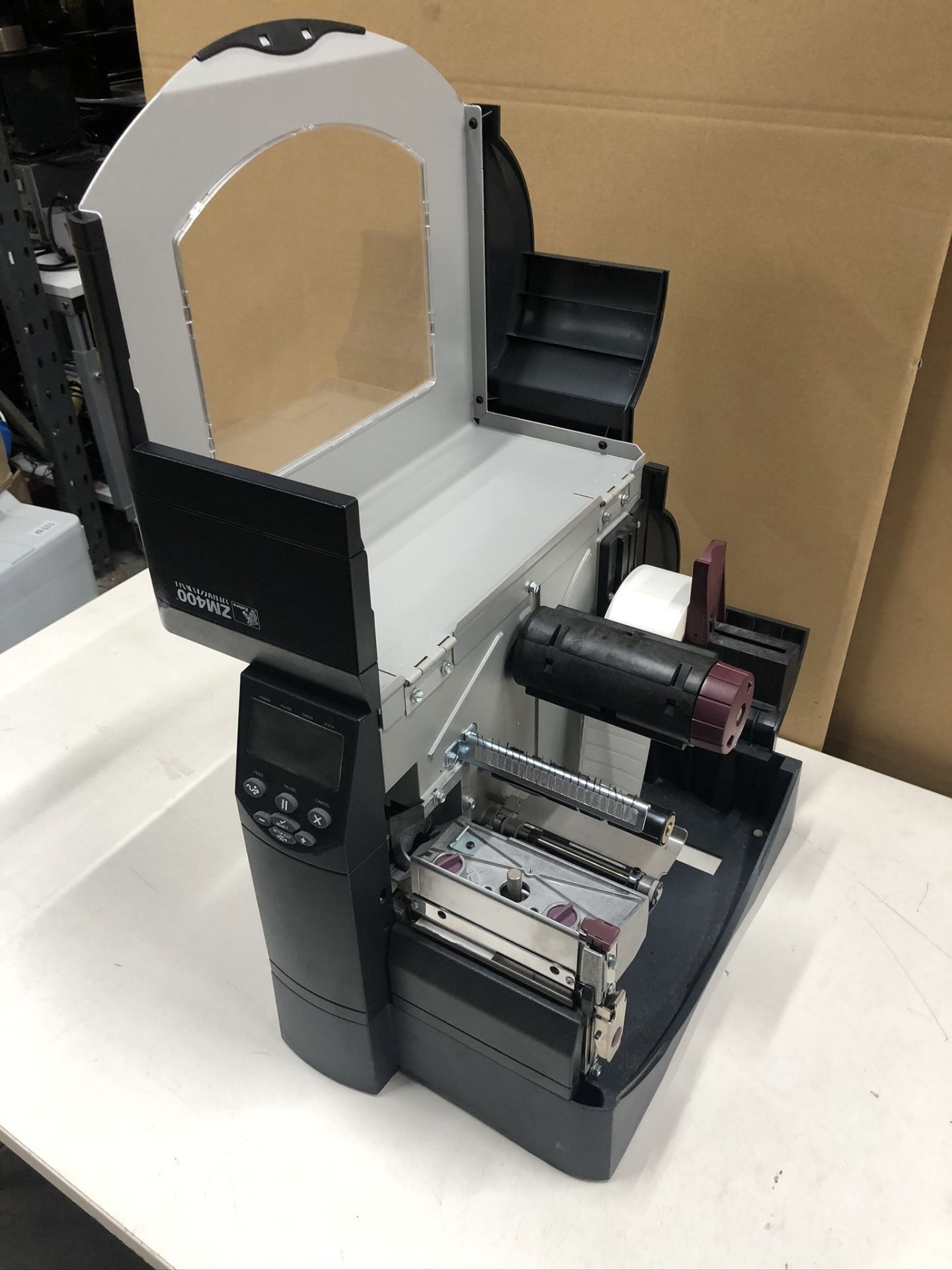 Zebra ZM400 Industrial Barcode Label Printer - Image 3 of 4