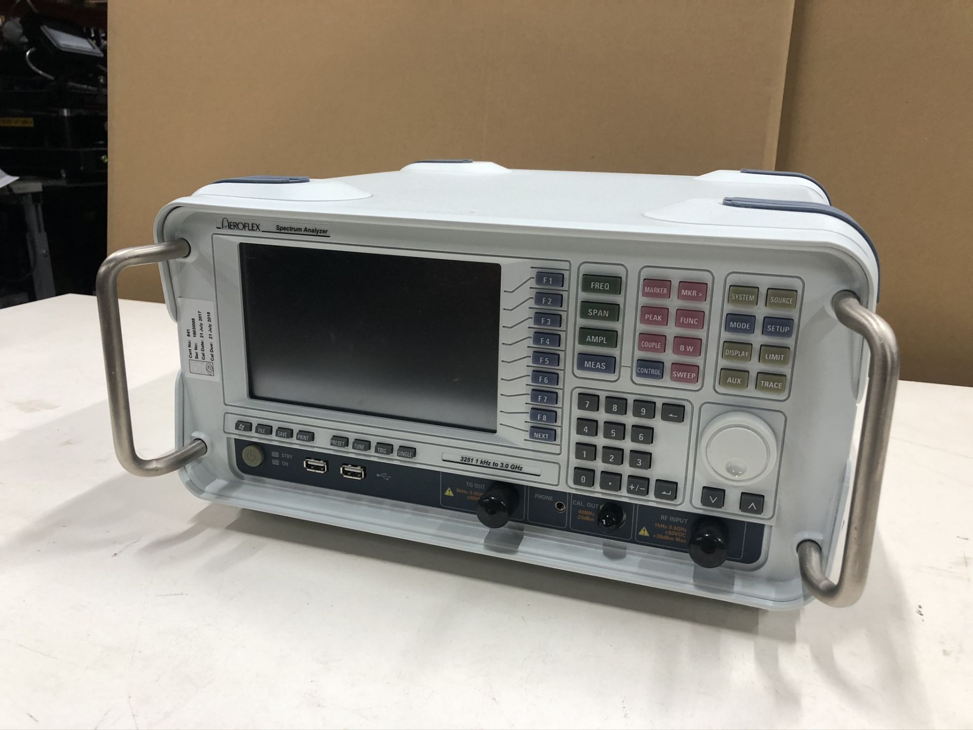 Aeroflex 3251 Spectrum Analyzer - Image 2 of 5