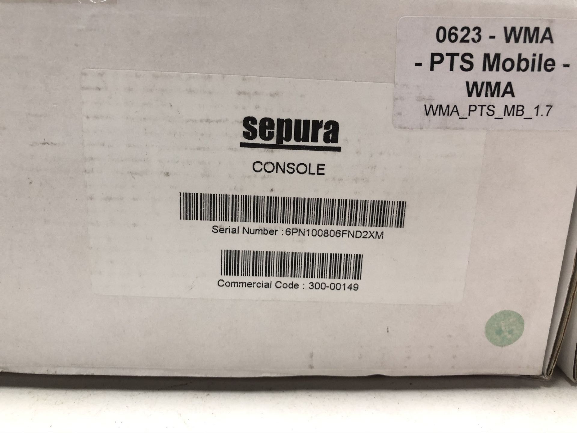 2 x Sepura SRM3500 Tetra Mobile Radio's - Image 2 of 4